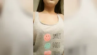 Horny GF From Abroad Showing Me Her Naked Body On Video