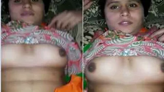 My Lover Filming Her Big Boobs And Wet Pussy For Me In Private