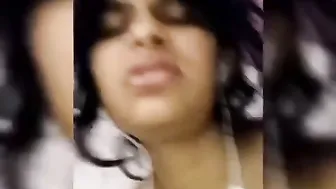 Horny Desi Babe Stripping Naked And Teasing On Video Call