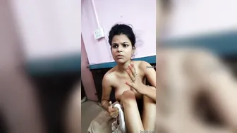 Indian GF Putting Her Bra Back On After Riding Me Hard