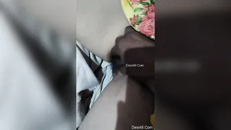 Hubby Squeezing Wifes Boobs And Fingering Her Pussy On Camera
