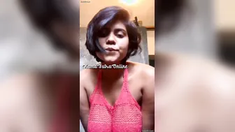 My Horny Desi Gf Revealing Her Natural Big Boobs On Camera Today