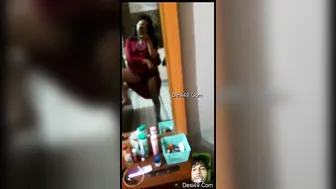 Horny Desi Babe Showing Her Pussy And Ass On Naughty Video Call