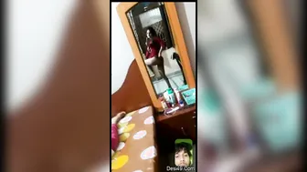 Horny Desi Babe Showing Her Pussy And Ass On Naughty Video Call