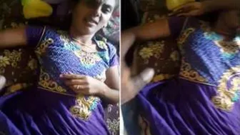 Telugu Married Woman Giving Her Man A Handjob At Home Today