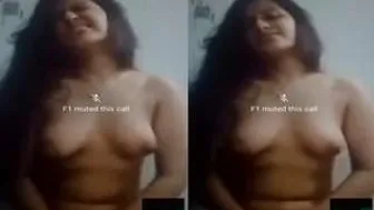 Desi Babe Fingering Herself For Me On Late Night Video Call