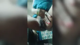 Horny Wife Rubbing Her Wet Pussy Moaning Loud While I Watch