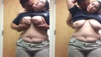 Nri Wife Moaning As Hubby Squeezes And Plays With Her Big Tits