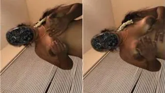 Horny Mallu Bhabhi Showing Off Her Big Natural Boobs To Me