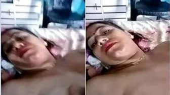 Horny Bhabhi Filming Herself Masturbating For Her Secret Lover
