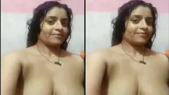 Married Woman Filming Herself Bathing Naked For Her Secret Lover