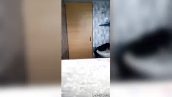 Desi Girl Getting Ready To Bathe Stripping Naked For The Camera