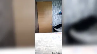 Desi Girl Getting Ready To Bathe Stripping Naked For The Camera