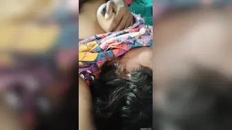 My Wife Moaning As I Squeeze And Press Her Soft Tits In The Bedroom