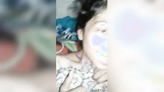 My GF Letting Me Film Her Perfect Tits In The Bedroom Today