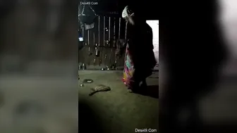 Village Bhabhi Getting Dressed While Hubby Films Her Curves Up Close