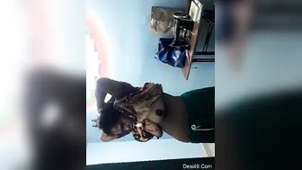 Tamil Bhabhi Undressing Letting Me See Her Perfect Soft Boobs