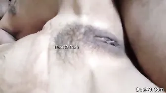 Husband Fingering His Wife's Dripping Pussy Making Her Squirm