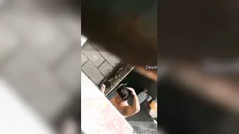 Catching My Desi GF Bathing Outside By The Village Well