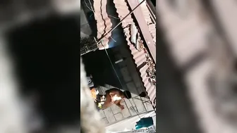 Catching My Desi GF Bathing Outside By The Village Well