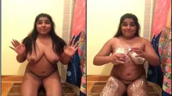 Naughty Nri Slut Celebrating Birthday By Stripping Naked