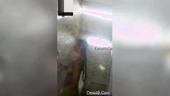 Hot Married Woman Bathing Naked During Private Video Call