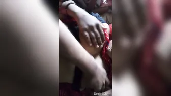 Desi Wife Letting Him Press And Squeeze Her Soft Boobs Hard
