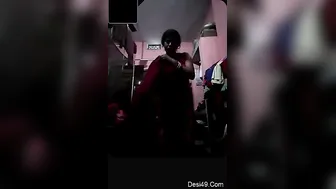 Desi Bhabhi Flashing Her Big Tits During Naughty Video Call