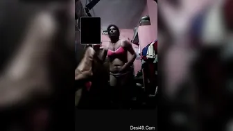 Desi Bhabhi Flashing Her Big Tits During Naughty Video Call