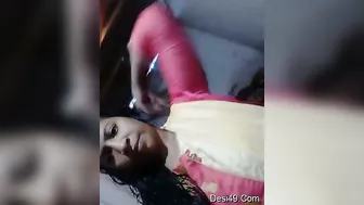 Sweet Desi Babe Revealing Her Perky Tits And Tight Pussy