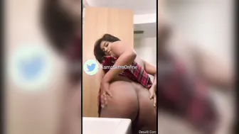 Desi GF Revealing Her Massive Tits And Pussy On Camera
