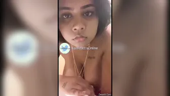 Desi GF Revealing Her Massive Tits And Pussy On Camera