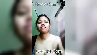Bengali Wife Showing Off Her Huge Boobs And Dripping Wet Pussy
