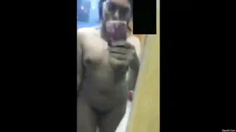 Shy Desi Girl Filming Herself Naked In Bedroom For Boyfriend