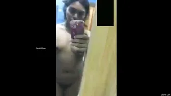 Shy Desi Girl Filming Herself Naked In Bedroom For Boyfriend