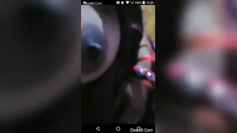 Horny Housewife Teasing And Flashing Her Big Tits For Me