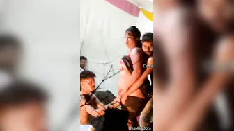 Hot Girl Getting Her Tits Squeezed Publicly At Local Event
