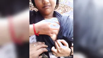 My Mallu Babe Getting Her Big Boobs Sucked By Her Boyfriend