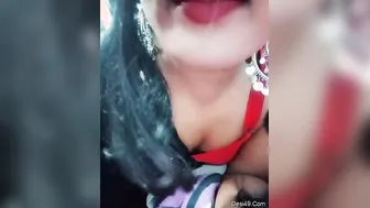 Desi GF Getting Horny And Teasing Her Lover On Camera