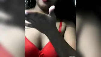 Horny Babe Fingering Her Wet Pussy On Video Call Moaning Loud