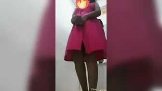 Cute GF Recording Herself Changing Clothes In Bedroom