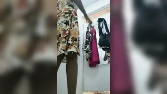Cute GF Recording Herself Changing Clothes In Bedroom