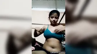 Cute GF Getting Dressed After Wild Session With Me