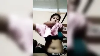 Cute GF Getting Dressed After Wild Session With Me
