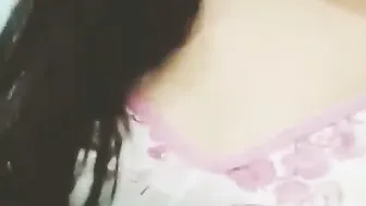 Stunning Babe Revealing Her Perky Tit And Dripping Wet Pussy