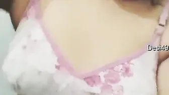 Stunning Babe Revealing Her Perky Tit And Dripping Wet Pussy