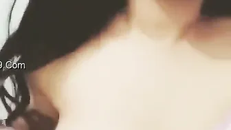 Stunning Babe Revealing Her Perky Tit And Dripping Wet Pussy