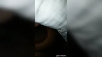 Married Wife Spreading Her Pussy Wide For Hubby Recording Her