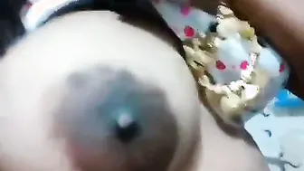 Telugu Wife Proudly Displaying Her Huge Natural Boobs At Home