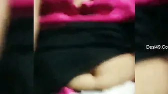 Naughty Indian Bhabhi Playing With Her Soft Boobs On Camera